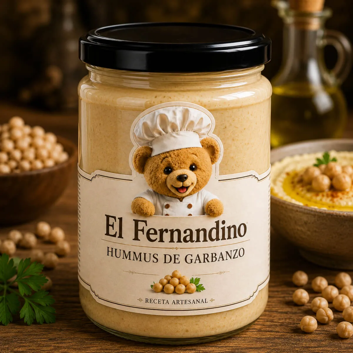 Hummus de garbanzo