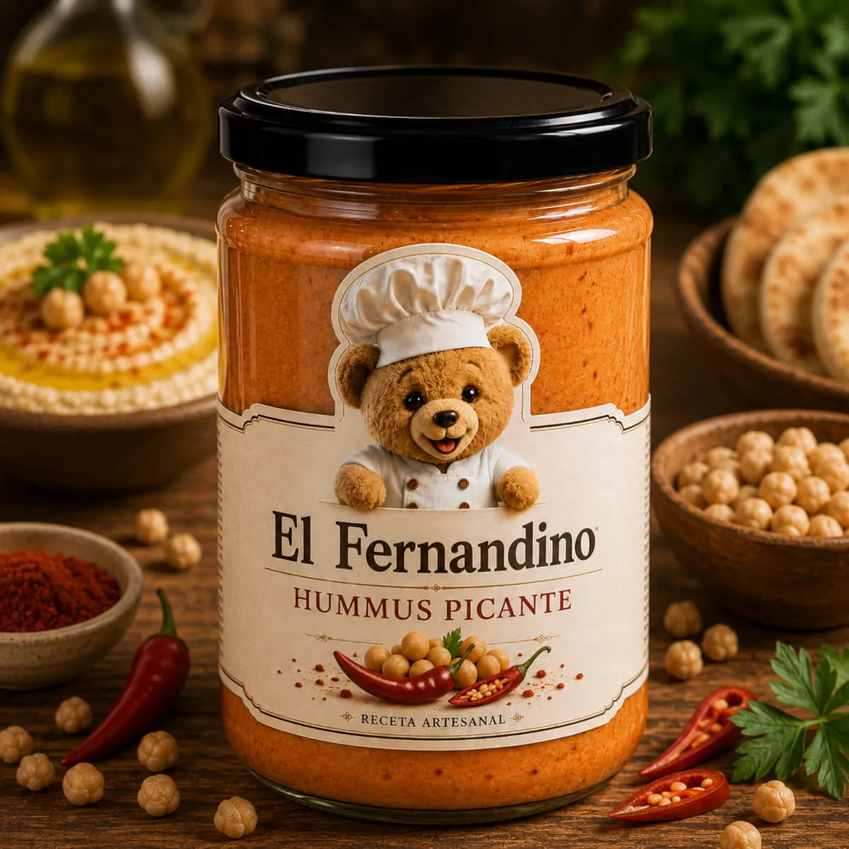 Hummus picante